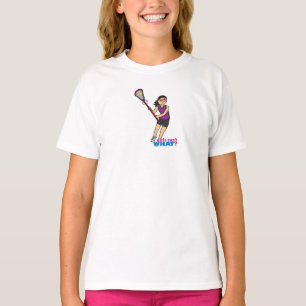 Lacrosse Girl - Medel T Shirt