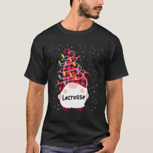 Lacrosse Gnome Matching Family Group-julklapp T Shirt