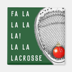 Lacrosse Goalie Helgdag Gifts Magnet