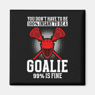 Lacrosse Goalie Lacrosse Glove Stick Lax Goalie 1 Magnet