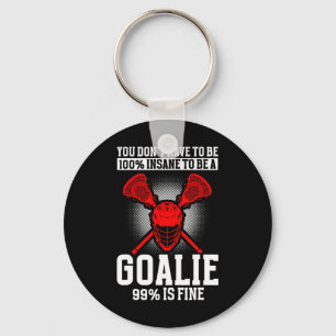 Lacrosse Goalie Lacrosse Glove Stick Lax Goalie 1 Nyckelring
