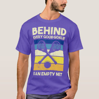 Lacrosse Goalie LAX Goalkeeper Player Fläkt Coach T Shirt