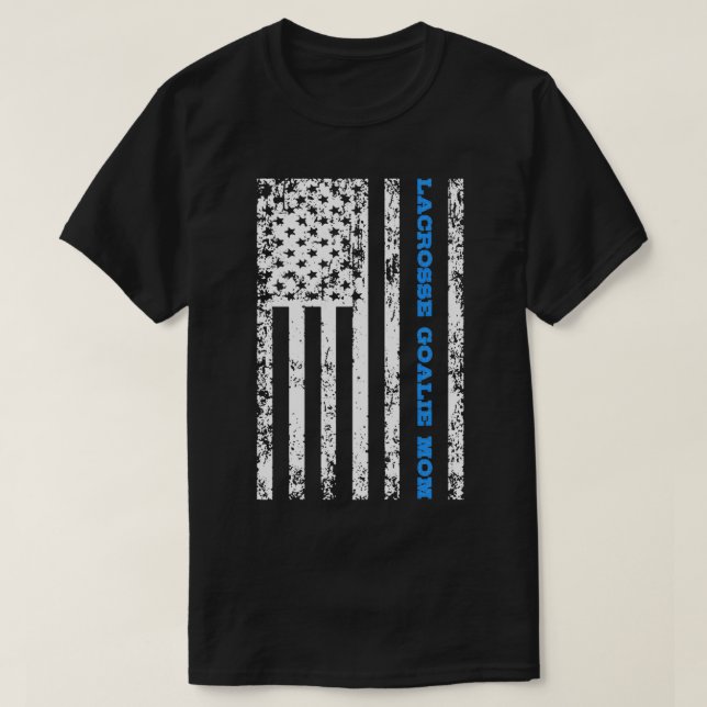 Lacrosse Goalie Mamma Classic TShirt T Shirt (Design framsida)