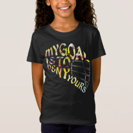 Lacrosse Goalie Mask Ord Art Wordle T Shirt