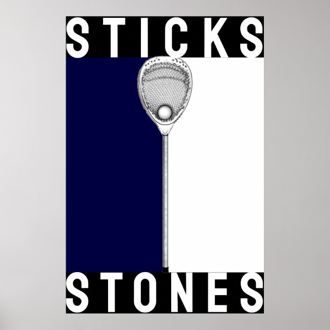 Lacrosse Goalie Poster (Framsidan)