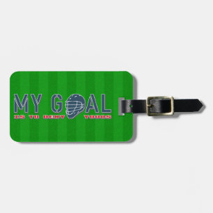 Lacrosse Goalie Quote Luggage Tag Bagagebricka