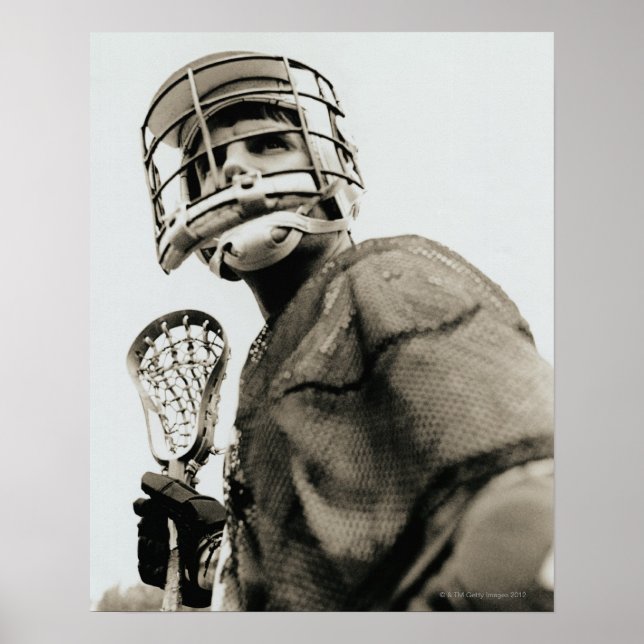 Lacrosse Goalkeeper Poster (Framsidan)