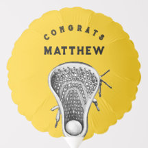 Lacrosse Gratulerar Balloon