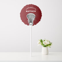 Lacrosse Gratulerar Maroon Balloon