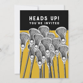 Lacrosse-gruppinbjudningar Inbjudningar