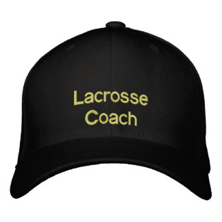 Lacrosse Hat Broderad Keps