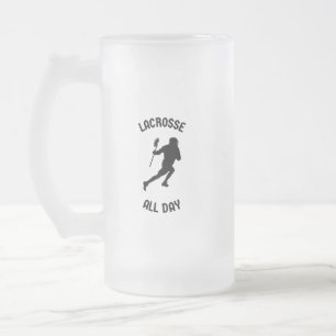 Lacrosse hela dagen frostat ölglas