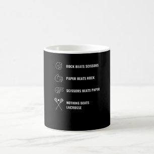 Lacrosse Ingenting slår Lacrosse Funny Lax-spelare Kaffemugg
