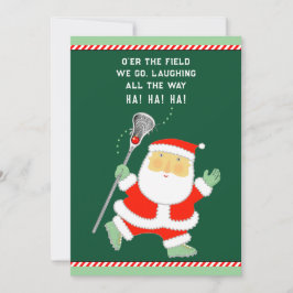Lacrosse jul julkort