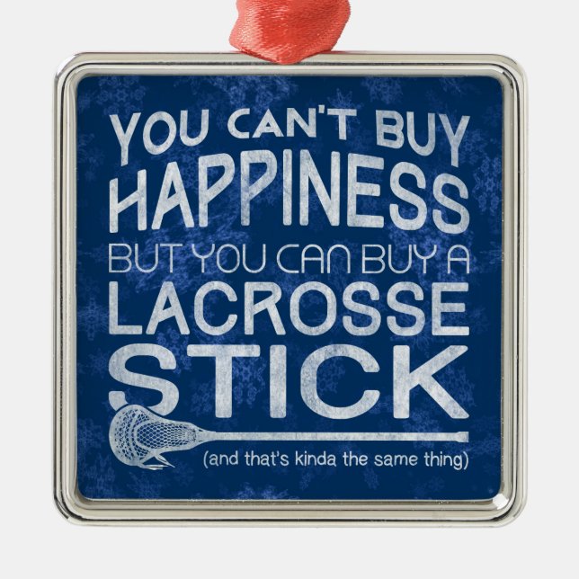 Lacrosse jul Ornament Dekoration (Framsidan)