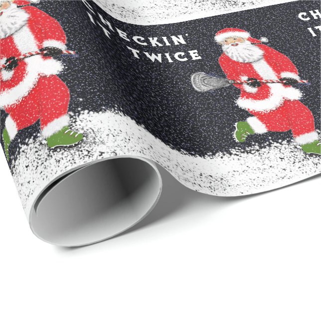 Lacrosse jul present presentpapper (Rullad Hörn)
