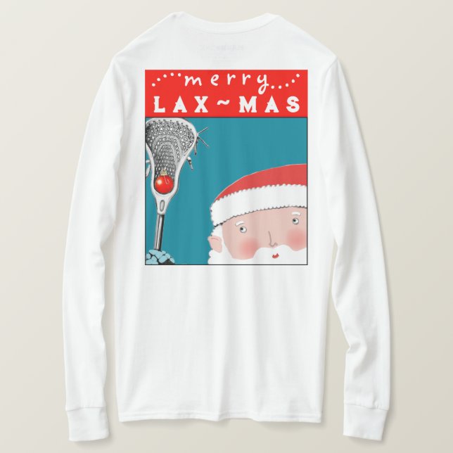 Lacrosse-jul T Shirt (Design baksida)