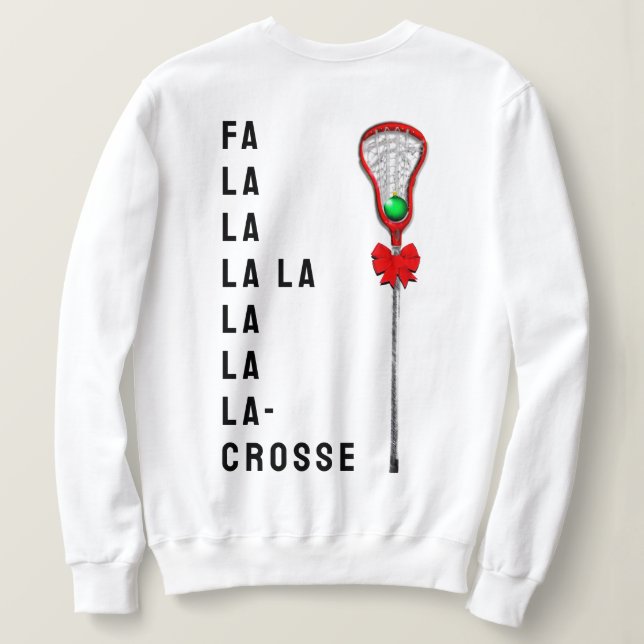Lacrosse jul tröja (Design baksida)