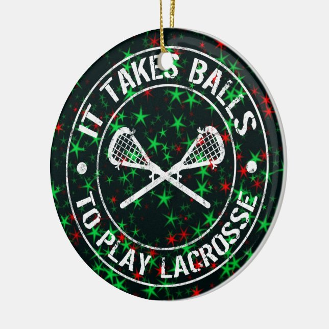 Lacrosse Julgran Ornament Dekoration (Vänster)