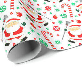 Lacrosse julklappspapper presentpapper
