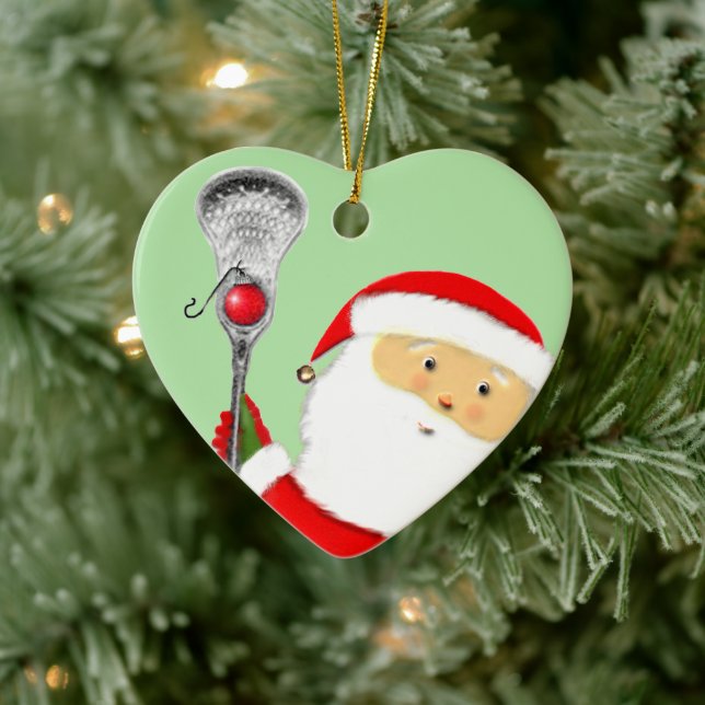 Lacrosse julkollekt julgransprydnad keramik (Träd)