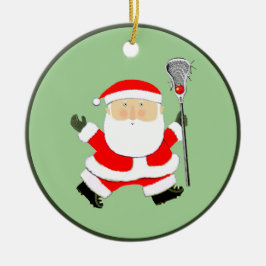 Lacrosse julkollektion julgransprydnad keramik