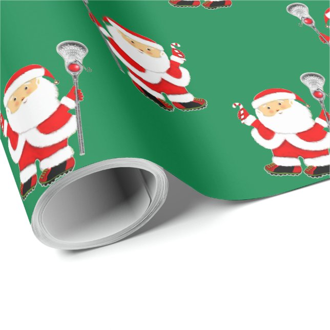 Lacrosse jultomte presentpapper (Rullad Hörn)