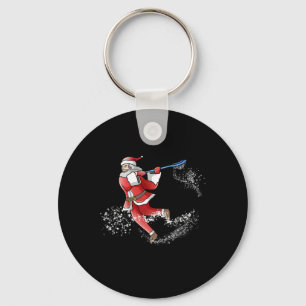 Lacrosse jultomten Coola Lax Sport Ugly X mas Nyckelring