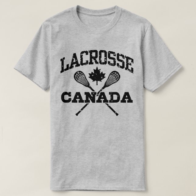 Lacrosse Kanada Tee (Design framsida)