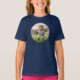 Lacrosse katt (fulla färger) - Stödjer ideella org T Shirt