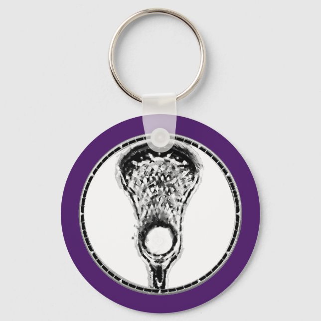 Lacrosse Keychain Nyckelring (Framsida)