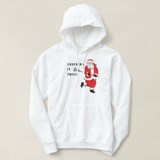 Lacrosse Kollar Det Två Gånger Sweatshirt (Design framsida)