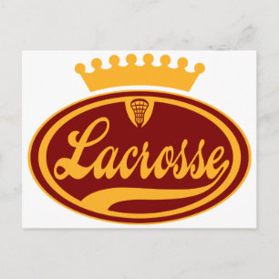 Lacrosse-krona Vykort