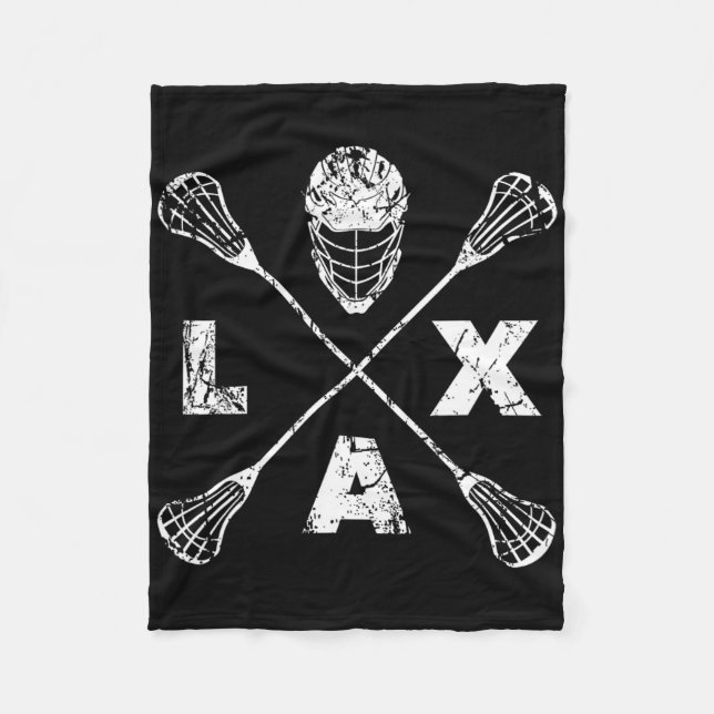 Lacrosse Lax Kor-axel Fleecefilt (Framsidan)