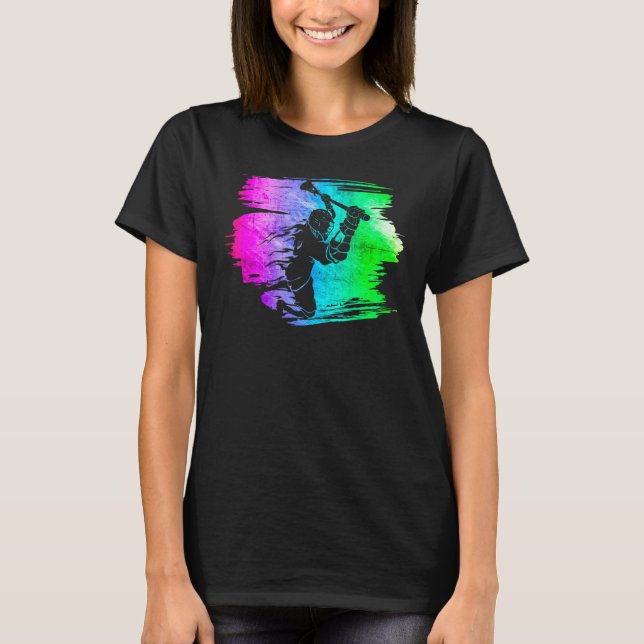 Lacrosse Lax Lacrosse Player-citat 7 T Shirt (Framsida)
