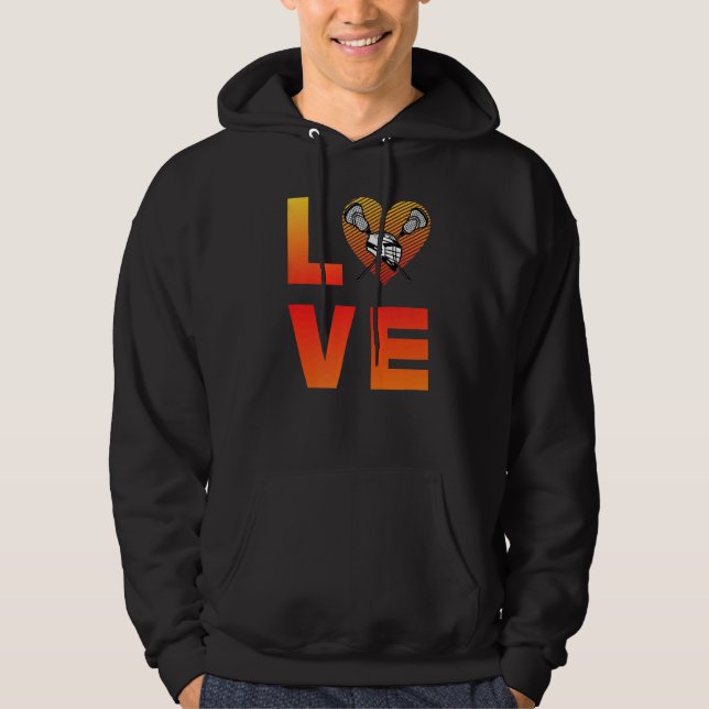 Lacrosse Lax Lacrosse Player Funny Quote Premium_1 Hoodie (Framsida)