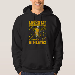 Lacrosse Lax Lacrosse Spelare Citat 5 Hoodie