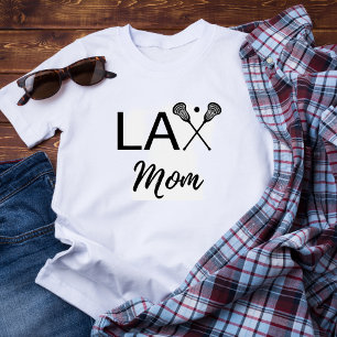 Lacrosse LAX mamma Yelling with Enentusiasm Shirt T