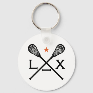 Lacrosse Lax Nyckelring