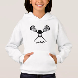 Lacrosse Lax Personlig Namn T Shirt