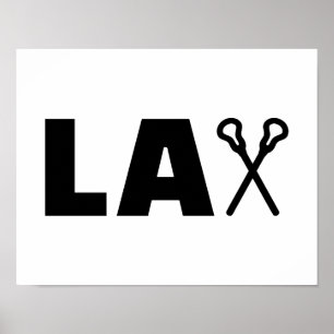 Lacrosse Lax-stift Poster