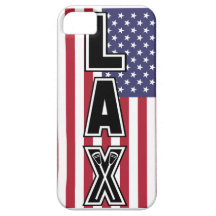 Lacrosse LAX US Flagga