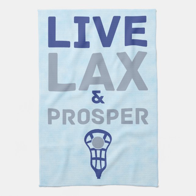 Lacrosse Live LAX och Prosper Kökshandduk (Vertikal)