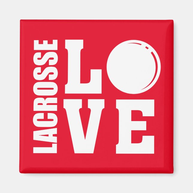 Lacrosse Magnet (Framsidan)