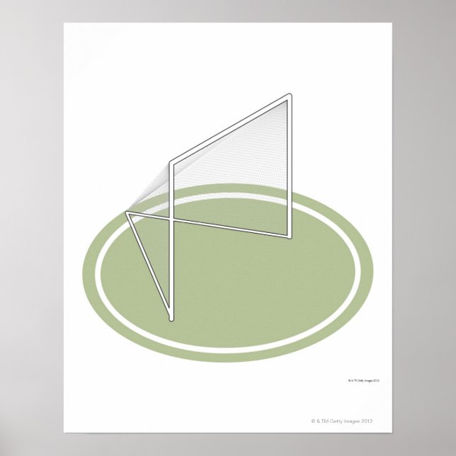 Lacrosse-mål Poster (Framsidan)