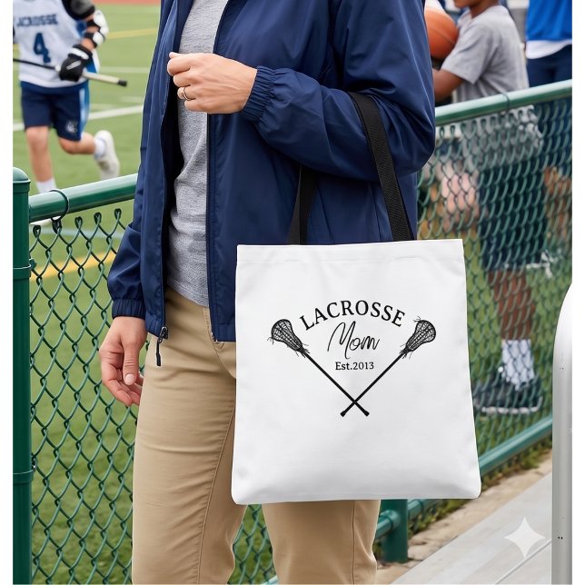 Lacrosse Mamma Är Tygkasse (Skapare uppladdad)