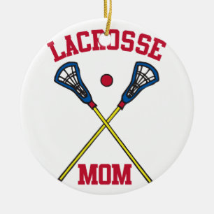 Lacrosse Mamma Julgransprydnad Keramik
