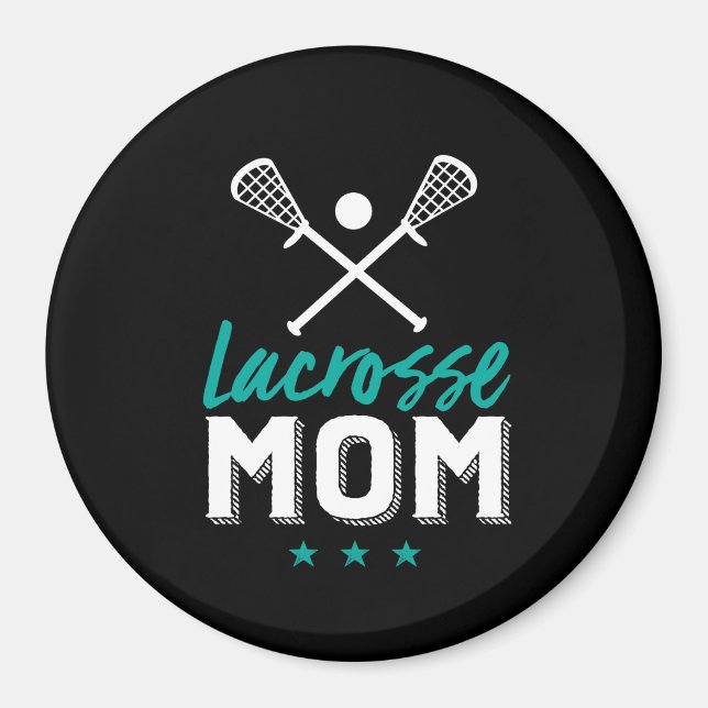 Lacrosse Mamma Proud Mor från Iports Player Kid Magnet (Framsidan)