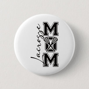 Lacrosse Mamma Shirt Cute Lacrosse Player design f Knapp