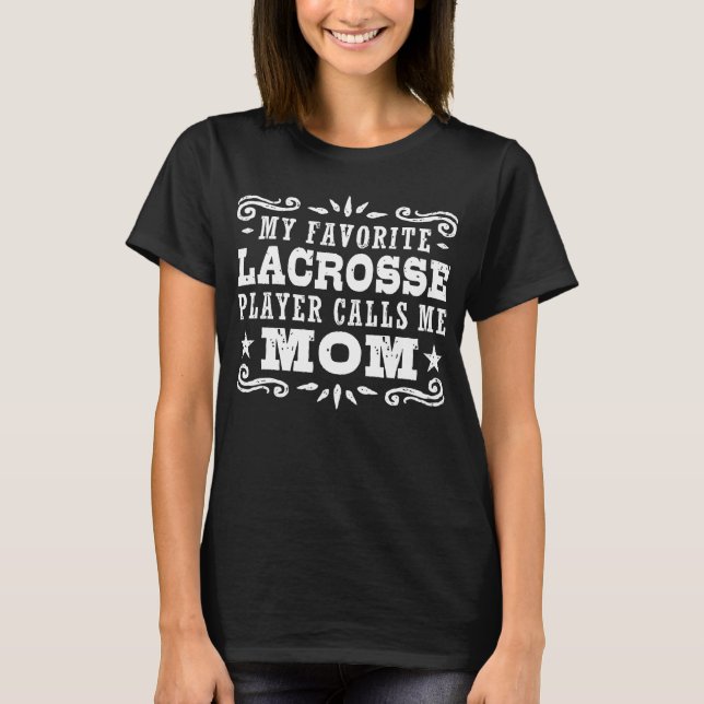 Lacrosse Mamma T-shirt (Framsida)